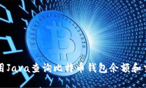 如何使用Java查询比特币钱包余额和交易记录