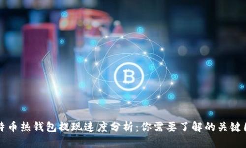比特币热钱包提现速度分析:你需要了解的关键因素