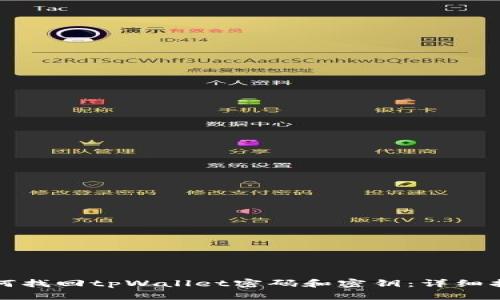 如何找回tpWallet密码和密钥：详细指南